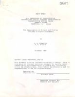 The demographics of drivers and victims involved in traffic accidents