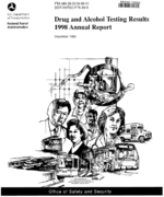 Drug and alcohol testing results 1998 annual report