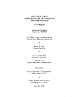 Polypropylene fiber reinforced concrete detention ponds  final report