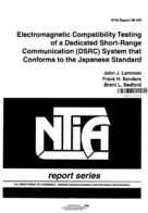 Electromagnetic Compatibility Testing of a Dedicated ShortRange Communication DSRC System That Conforms to the Japanese Standard