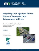 Preparing Local Agencies for the Future of Connected and Autonomous Vehicles