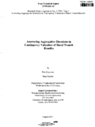 Answering Aggregation Questions in Contingency Valuation of Rural Transit Benefits