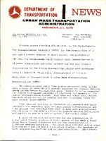 Department of Transportation News Urban Mass Transportation Administration UMTA 7671