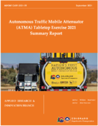Autonomous Traffic Mobile Attenuator ATMA Tabletop Exercise 2021 Summary Report