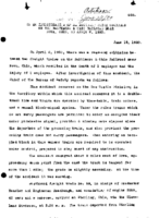 Interstate Commerce Commission Report of the Accident  Investigation Occurring on the BALTIMORE AND OHIO RAILROAD NOVA OH