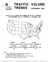 Traffic Volume Trends November 1987