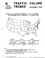 Traffic Volume Trends November 1989
