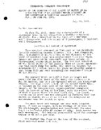 Interstate Commerce Commision Report of the Accident  Investigation Occuring on the LOUISVILLE AND NASHVILLE RAILROAD OLIVE FL