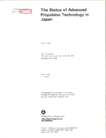 The Status of Advanced Propulsion Technology in Japan