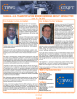 Canada  US Transportation Border Working Group Newsletter Issue 4  Fall 2010