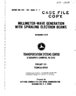 MillimeterWave Generation with Spiraling Electron Beams