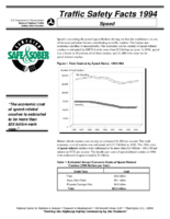 Traffic Safety Facts 1994 Speed