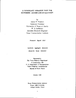 A Sandblast Abrasion Test for Synthetic Aggregate Evaluation