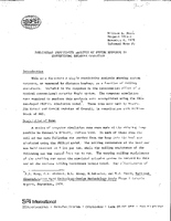 Preliminary Sensitivity Analysis of System Response to Conventional Retarder Operation