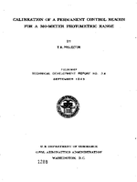 Calibration of a Permanent Control Beacon for a 300Meter Photometric Range