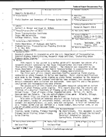 Field Studies and Inventory of Freeway Guide Signs