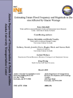 Estimating Future Flood Frequency and Magnitude in Basins Affected by Glacier Wastage March 2015