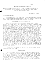 Interstate Commerce Commision Report of the Accident  Investigation Occuring on the CHESAPEAKE AND OHIO RAILWAY WAYNE IN