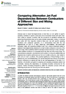 Comparing Alternative Jet Fuel Dependencies Between Combustors of Different Size and Mixing Approaches