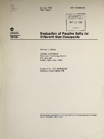 Evaluation of passive belts for different size occupants