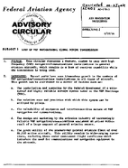 AC 1705 Loss of Vhf Navigational Signal During Transmission