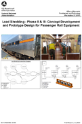 Load Shedding  Phase II  III Concept Passenger Rail Equipment
