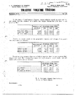 Traffic Volume Trends May 1950