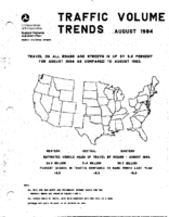 Traffic Volume Trends August 1984