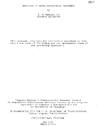 Recycling of watersusceptible pavements