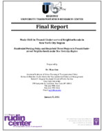 Mode Shift in Transit Underserved Neighborhoods in New York City Region