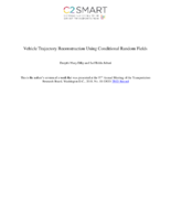 Vehicle Trajectory Reconstruction Using Conditional Random Fields