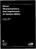 Driver Characteristics and Impairment at Various BACs