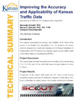 Improving the Accuracy and Applicability of Kansas Traffic Data Technical Summary