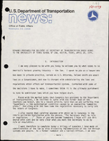 Remarks Prepared for Delivery by Secretary of Transportation Brock Adams to the University of Texas School of Law