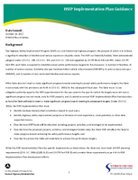 HSIP Implementation Plan Guidance