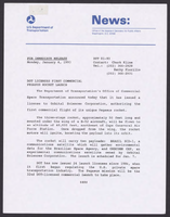 Department of Transportation News Releases JanuaryMarch 1993