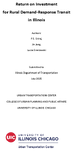 Return on Investment for Rural DemandResponse Transit in Illinois