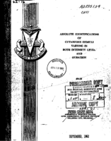 Absolute identifications of cutaneous stimuli varying in both intensity level and duration