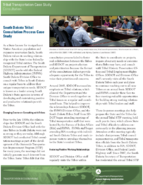 Tribal Transportation Case Study Consultation South Dakota Tribal Consultation Process Case Study