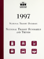 1997 National Transit Database  National Transit Summaries and Trends