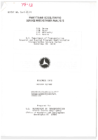 Puget Sound Vessel Traffic Service Watchstander Analysis