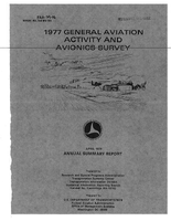 1977 General Aviation Activity and Avionics Survey