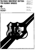 Tolerable Movement Criteria for Highway Bridges