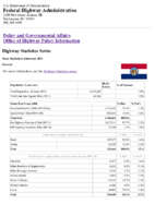 Highway Statistics Series State Statistical Abstracts 2011  Missouri