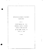 Interstate Commerce Commision Report of the Accident  Investigation Occuring on the SOUTHERN PACIFIC RAILROAD EL CASCO CA
