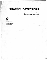 Traffic Detectors Instruction Manual
