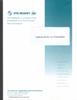 Guidelines for the Use of Visualization