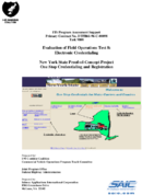 Evaluation of Field Operations Test 8 Electronic Credentialing New York State ProofofConcept Project One Stop Credentialing and Registration