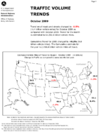 Traffic Volume Trends October 2009