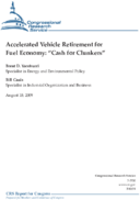 Accelerated Vehicle Retirement for Fuel Economy Cash for Clunkers